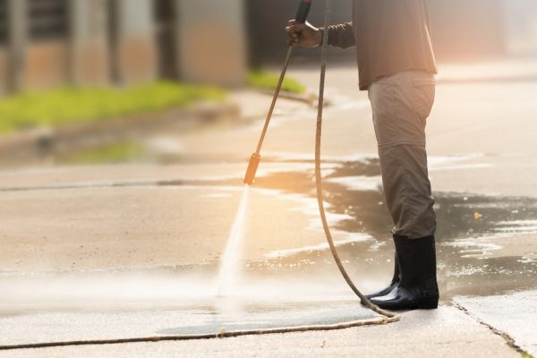 Residential Concrete Cleaning in Nokomis