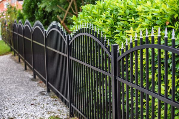 Iron Fence Pressure Washing in Nokomis