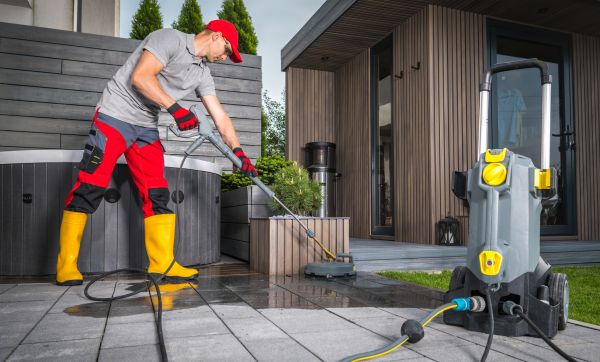 Concrete Patio Washing in Nokomis