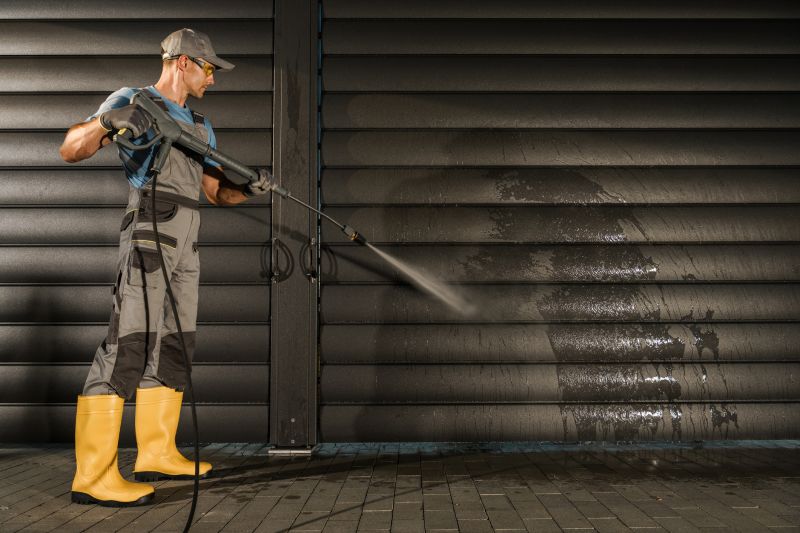 Garage Exterior Cleaning