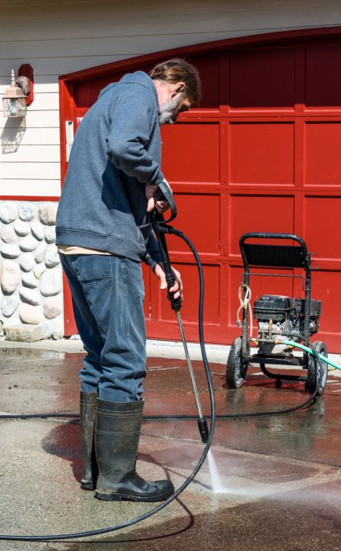 Power Washing in Action
